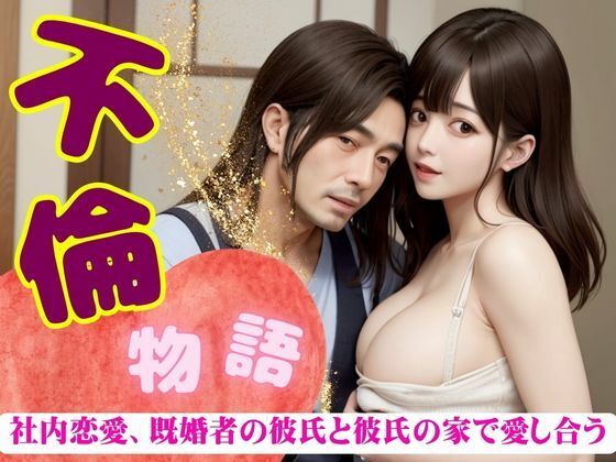 [同人誌]「社内恋愛、既婚者の彼氏と彼氏の家で愛し合う、彼氏と結婚間近の受付嬢に恋した課長は二人を別れさせたい」(妄想美女図鑑)